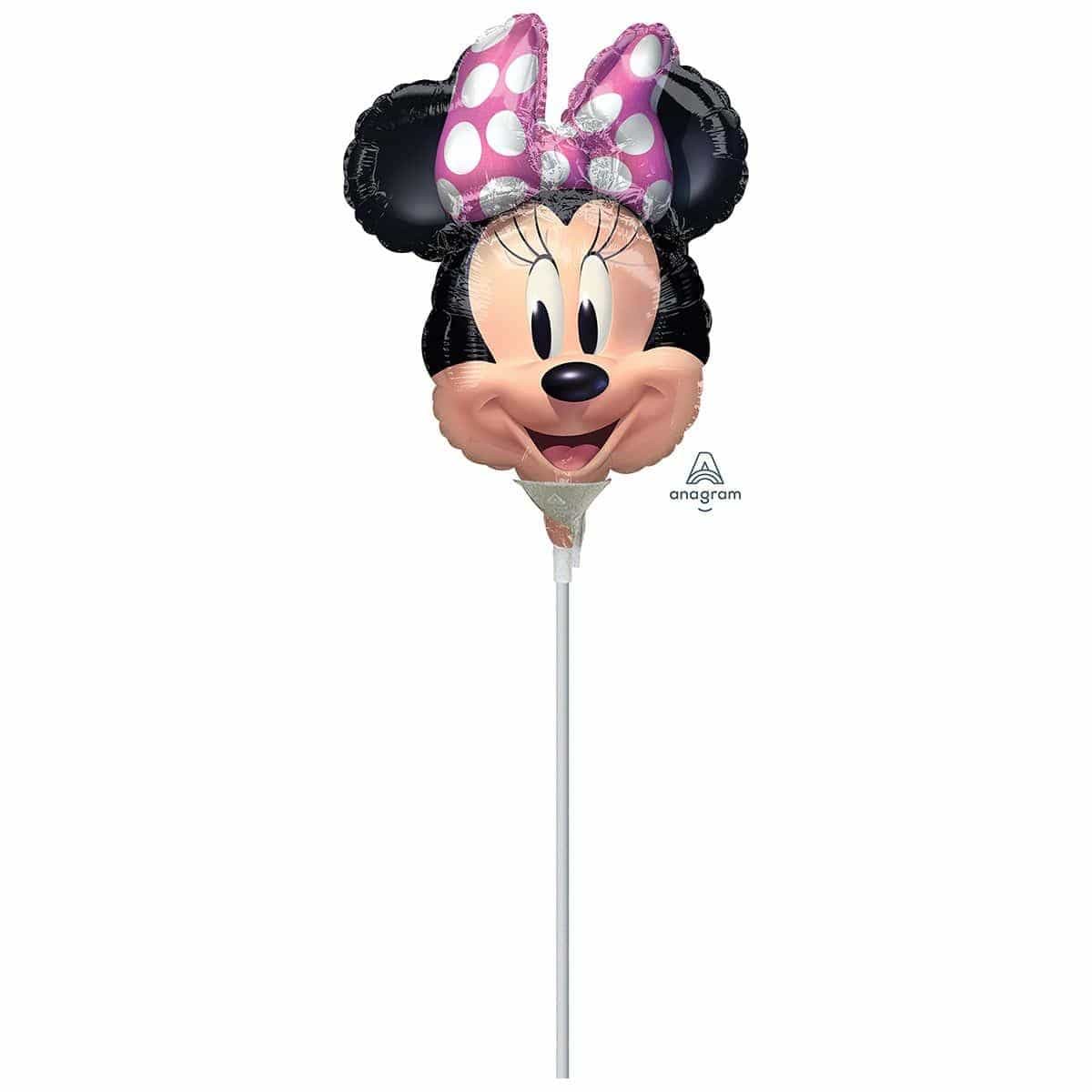 Minnie Mouse Air Filled Foil Balloon
