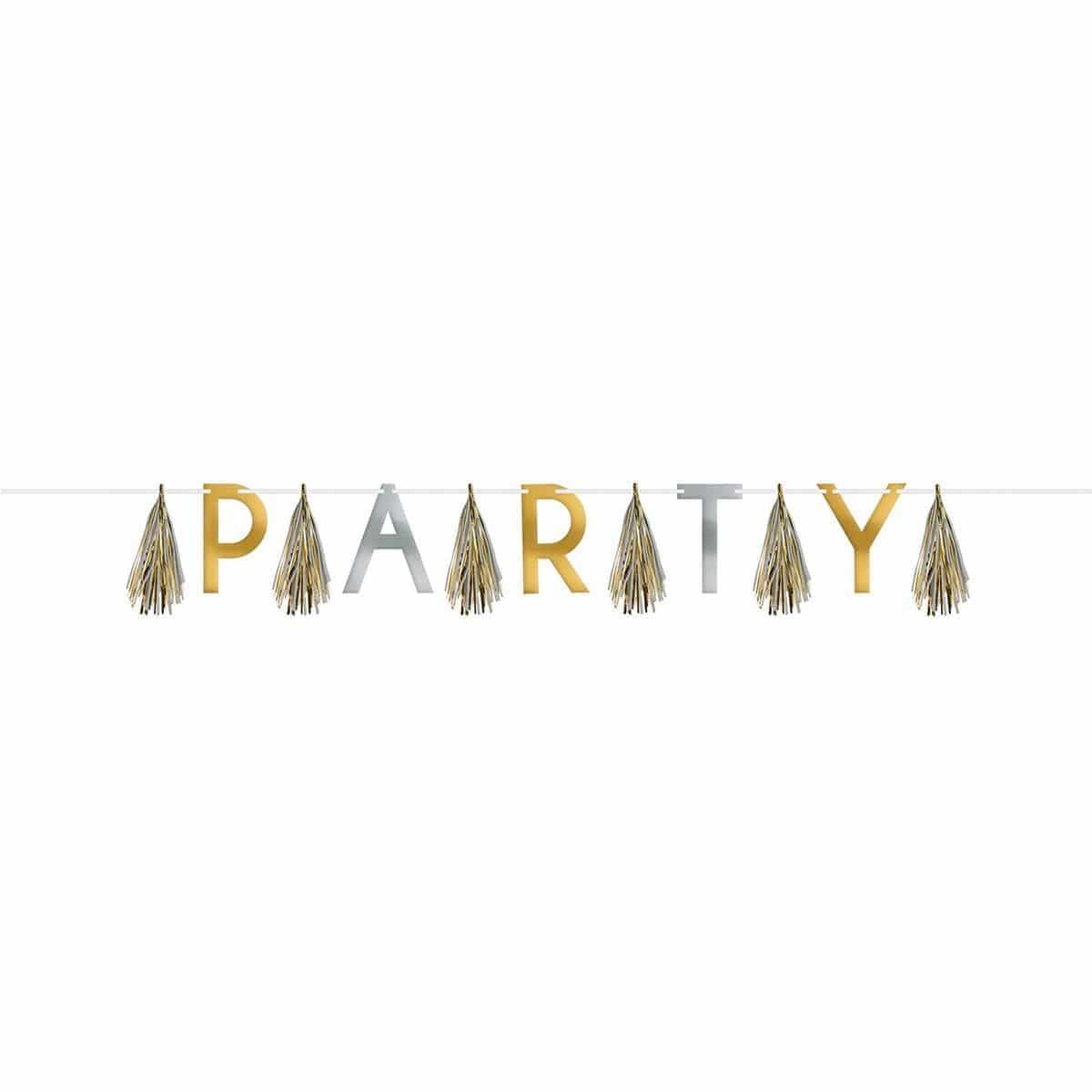 Party Banner With Tassel